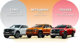 Mitsubishi Triton thế hệ mới thách thức Ford Ranger và Toyota Hilux tại Việt Nam