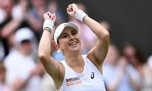Mẹ một con tranh vé chung kết Wimbledon Mẹ một con tranh vé chung kết Wimbledon